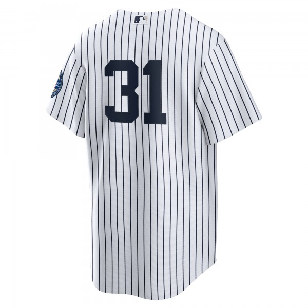 Игровая джерси New York Yankees Ichiro Suzuki Nike White 2025 Baseball Hall of Fame Name & Number Retired Replica