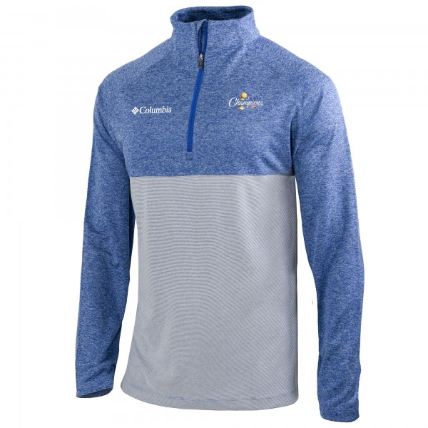 Кофта на короткой молнии Oklahoma City Thunder Columbia Blue 2025 NBA Finals Champions Rockin It Raglan Omni-Wick