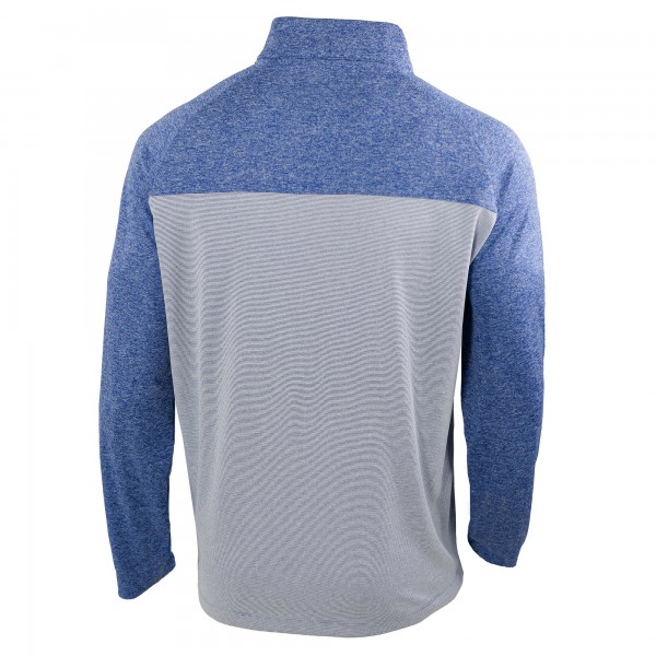 Кофта на короткой молнии Oklahoma City Thunder Columbia Blue 2025 NBA Finals Champions Rockin It Raglan Omni-Wick