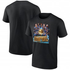 Футболка Oklahoma City Thunder Black 2025 NBA Finals Champions Roster Photo