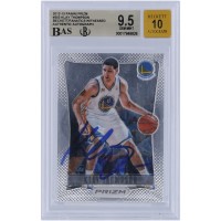 Klay Thompson Golden State Warriors Autographed 2012-13 Panini Prizm #203 Beckett Fanatics Witnessed Authenticated 9.5/10 Rookie Card