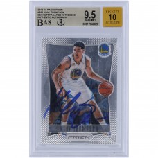 Klay Thompson Golden State Warriors Autographed 2012-13 Panini Prizm #203 Beckett Fanatics Witnessed Authenticated 9.5/10 Rookie Card