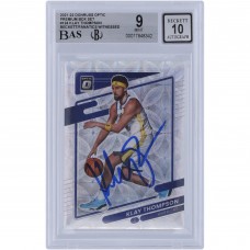 Klay Thompson Golden State Warriors Autographed 2021-22 Panini Donruss Optic Premium Box Set Scope #124 #/249 Beckett Fanatics Witnessed Authenticated 9/10 Card