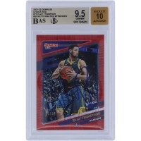 Klay Thompson Golden State Warriors Autographed 2021-22 Panini Donruss Choice Red #73 #/99 Beckett Fanatics Witnessed Authenticated 9.5/10 Card