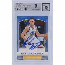 Klay Thompson Golden State Warriors Autographed 2012-13 Panini #207 Beckett Fanatics Witnessed Authenticated 9/10 Rookie Card