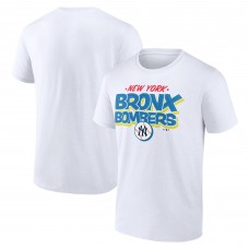New York Yankees White Bodega Sign T-Shirt