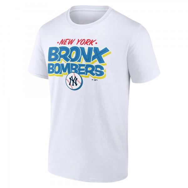 New York Yankees White Bodega Sign T-Shirt