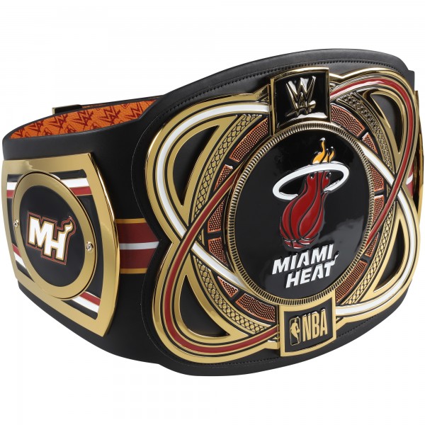 Dwyane Wade Miami Heat Autographed Fanatics Authentic WWE Legacy Title Belt with 3X Champs Inscription - Limited Edition of 10