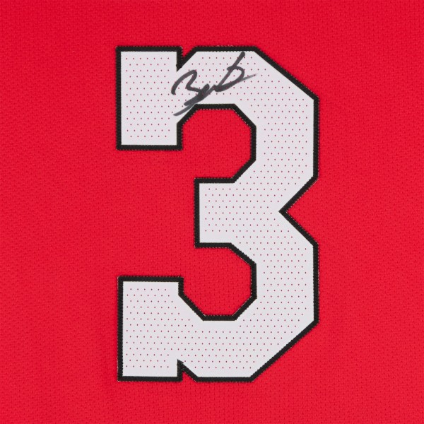 Игровая джерси Dwyane Wade Miami Heat Autographed Fanatics Authentic Red Nike 2024-25 City Edition Authentic