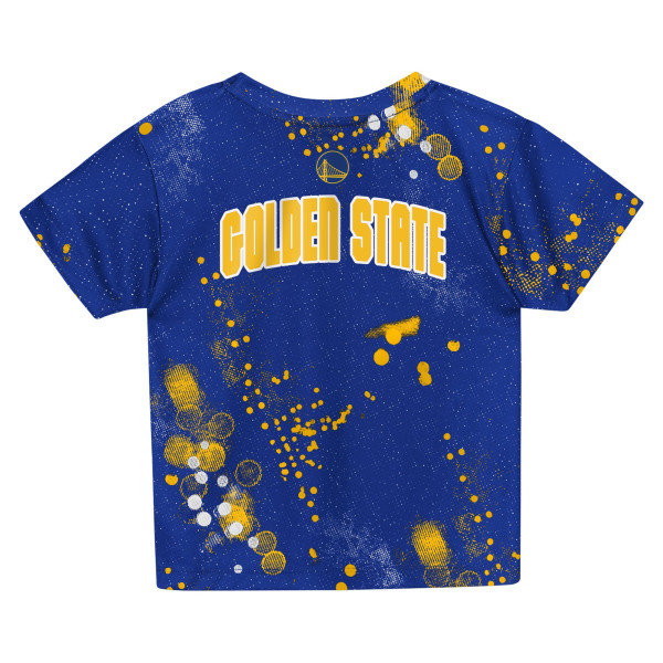 Футболка для дошкольника Golden State Warriors Outerstuff Royal Home Plate & Shorts Set