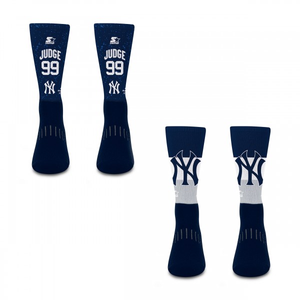 Unisex New York Yankees Aaron Judge Starter Jersey Arch Neo Two-Piece Sock Set