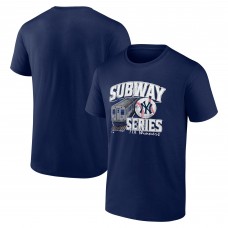 New York Yankees Navy 11-Time Subway Series Winners T-Shirt