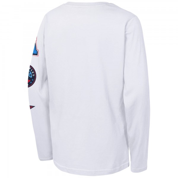 Подростковая Outerstuff White 2026 NBA All-Star Game Long Sleeve T-Shirt