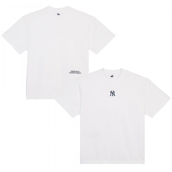 New York Yankees New Era x Siegelman Stable White Team Logo T-Shirt