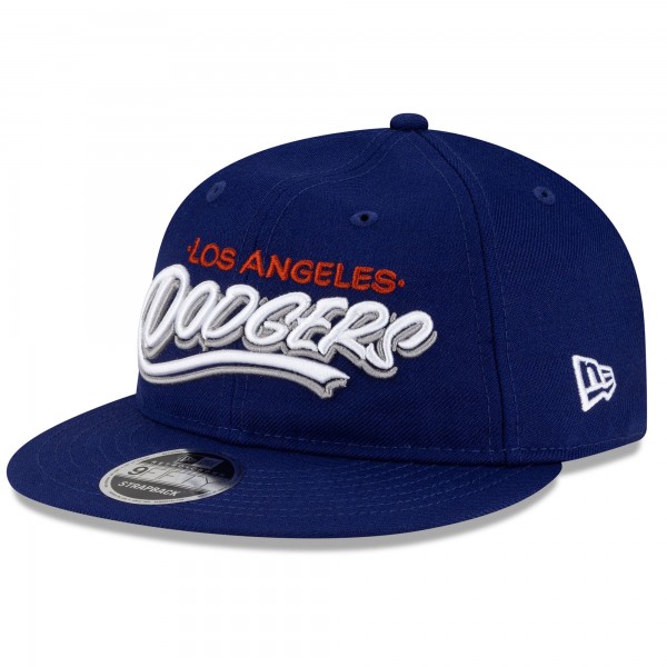 Бейсболка Los Angeles Dodgers New Era Born x Raised Royal Retro Crown 9FIFTY Snapback