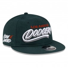 Бейсболка Los Angeles Dodgers New Era Born x Raised Green Retro Crown 9FIFTY Snapback
