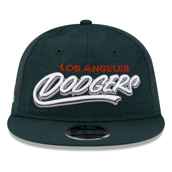 Бейсболка Los Angeles Dodgers New Era Born x Raised Green Retro Crown 9FIFTY Snapback