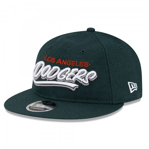 Бейсболка Los Angeles Dodgers New Era Born x Raised Green Retro Crown 9FIFTY Snapback