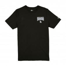 Los Angeles Dodgers New Era Born x Raised Black Bleeds Blue T-Shirt