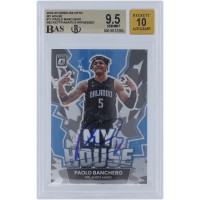 Paolo Banchero Orlando Magic Autographed 2022-23 Panini Donruss Optic My House #11 Beckett Fanatics Witnessed Authenticated 9.5/10 Rookie Card