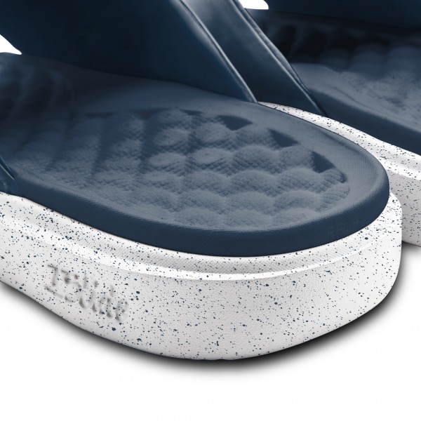 Unisex Los Angeles Dodgers ISlide Centered Logo Splat Motive Slide Sandals