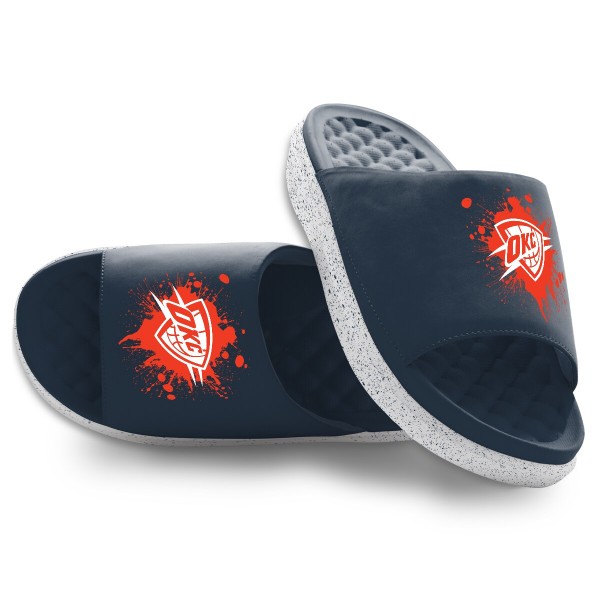 Подростковая Oklahoma City Thunder ISlide Centered Logo Splat Motive Slide Sandals
