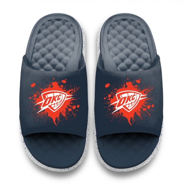 Подростковая Oklahoma City Thunder ISlide Centered Logo Splat Motive Slide Sandals