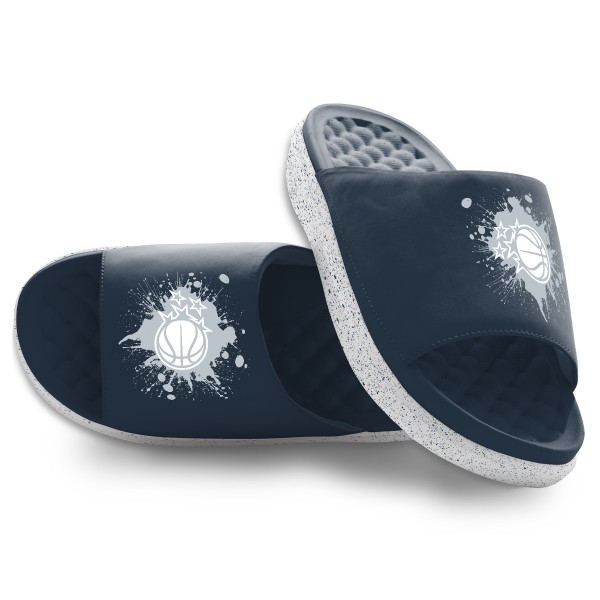 Unisex Orlando Magic ISlide Centered Logo Splat Motive Slide Sandals