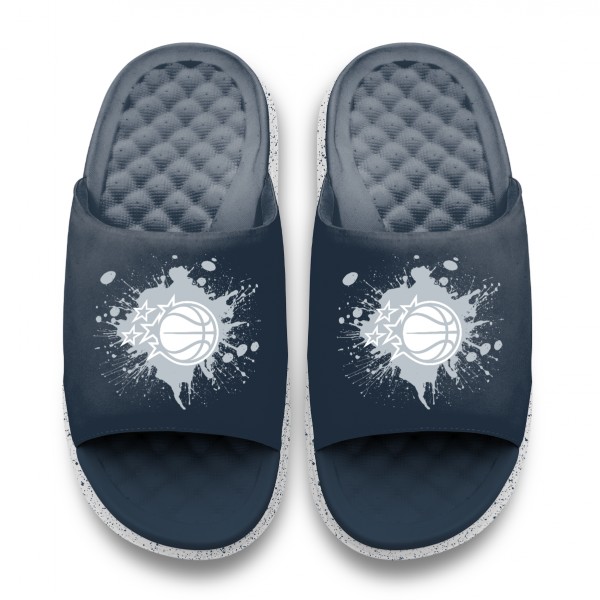Unisex Orlando Magic ISlide Centered Logo Splat Motive Slide Sandals