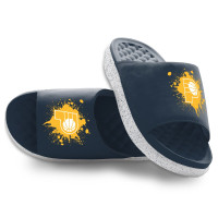 Unisex Indiana Pacers ISlide Centered Logo Splat Motive Slide Sandals