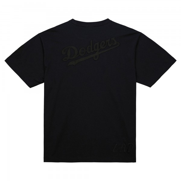Los Angeles Dodgers Mitchell & Ness Black Cooperstown Collection Phantom T-Shirt