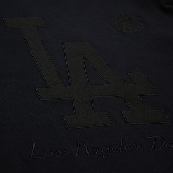 Los Angeles Dodgers Mitchell & Ness Black Cooperstown Collection Phantom T-Shirt