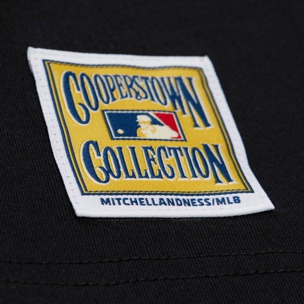 Los Angeles Dodgers Mitchell & Ness Black Cooperstown Collection Phantom T-Shirt