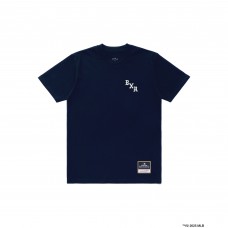 New York Yankees Mitchell & Ness Navy Born X Raised in New York Town T-Shirt