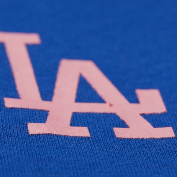 Los Angeles Dodgers Mitchell & Ness x BLACKPINK Royal Pullover Hoodie - Limited Edition