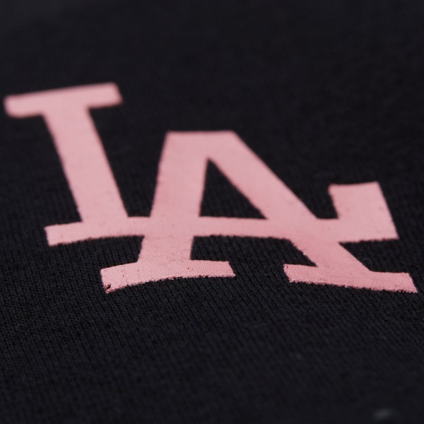 Los Angeles Dodgers Mitchell & Ness x BLACKPINK Black Pullover Hoodie - Limited Edition