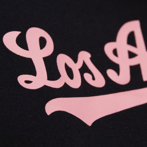 Los Angeles Dodgers Mitchell & Ness x BLACKPINK Black Pullover Hoodie - Limited Edition