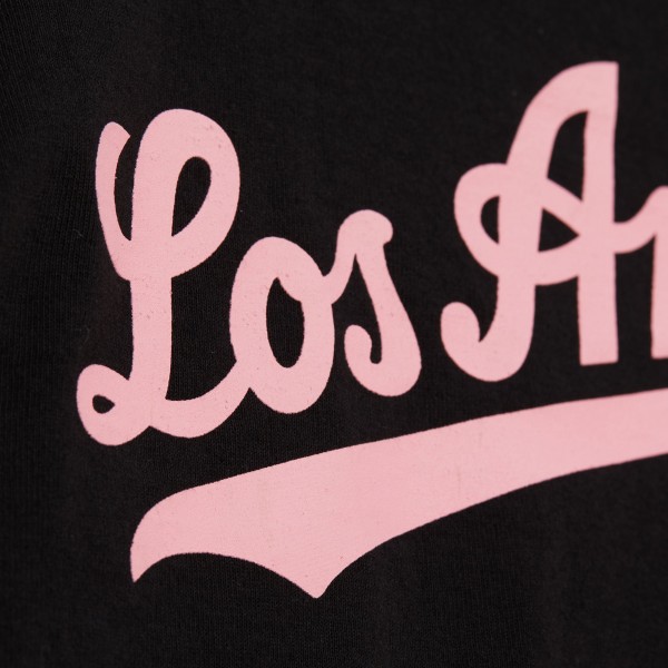 Los Angeles Dodgers Mitchell & Ness x BLACKPINK Black T-Shirt - Limited Edition