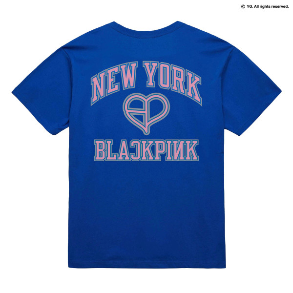 Футболка New York Knicks Mitchell & Ness x BLACKPINK Blue - Limited Edition