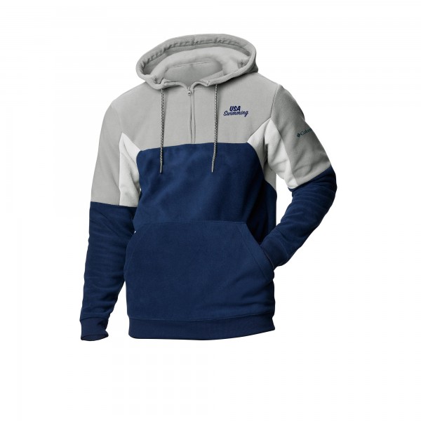 Кофта на короткой молнии USA Swimming Columbia Lodge Fleece - Navy