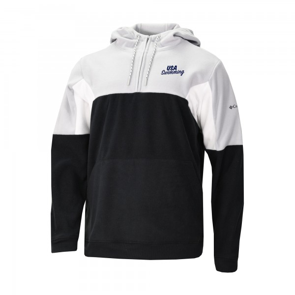 Кофта на короткой молнии USA Swimming Columbia Lodge Fleece - Black