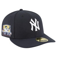 Бейсболка New York Yankees CC Sabathia New Era Navy 2025 National Baseball Hall of Fame 59FIFTY Low Profile