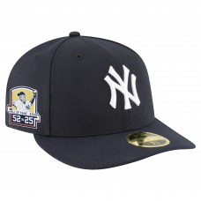 Бейсболка New York Yankees CC Sabathia New Era Navy 2025 National Baseball Hall of Fame 59FIFTY Low Profile