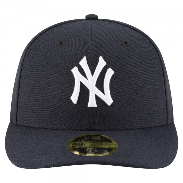 Бейсболка New York Yankees CC Sabathia New Era Navy 2025 National Baseball Hall of Fame 59FIFTY Low Profile