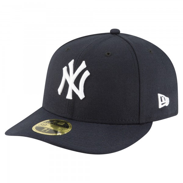 Бейсболка New York Yankees CC Sabathia New Era Navy 2025 National Baseball Hall of Fame 59FIFTY Low Profile