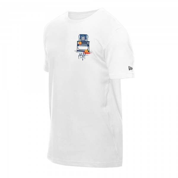 New York Yankees CC Sabathia New Era White 2025 National Baseball Hall of Fame Grapefruit Chair T-Shirt