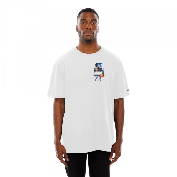 New York Yankees CC Sabathia New Era White 2025 National Baseball Hall of Fame Grapefruit Chair T-Shirt