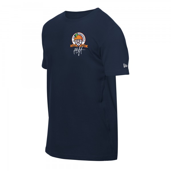 New York Yankees CC Sabathia New Era Navy 2025 National Baseball Hall of Fame Grapefruit T-Shirt