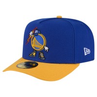 Бейсболка Golden State Warriors New Era Royal Injection Cartoon Logo A-Frame 59FIFTY