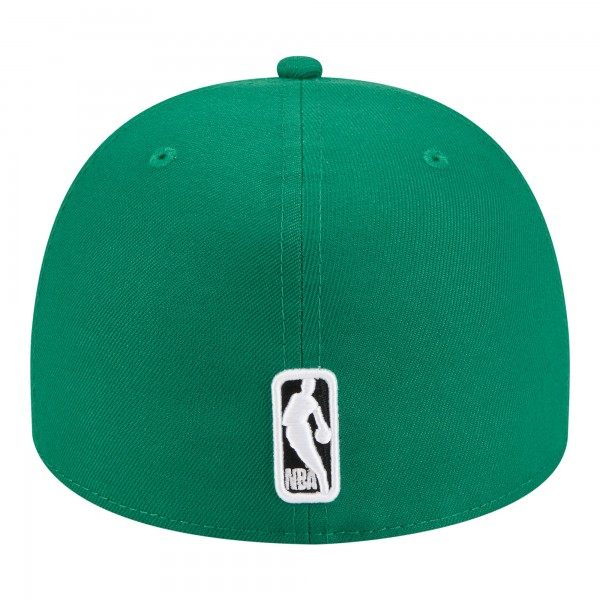 Бейсболка Boston Celtics New Era Kelly Green Injection Cartoon Logo A-Frame 59FIFTY